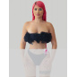 FIFI RUFFLE BREAST TUB SWIMSUIT